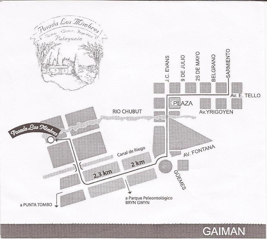 Posada Los Mimbres Gaiman ภายนอก รูปภาพ